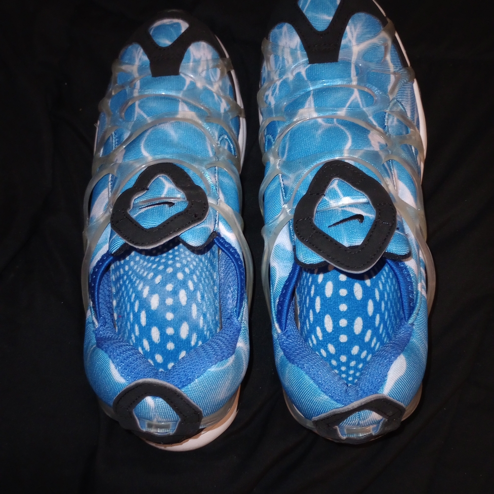 Nike Blue and White Athletic Shoes